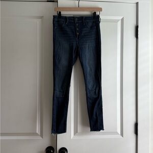 Hollister Blue Skinny Jeans with Stretch